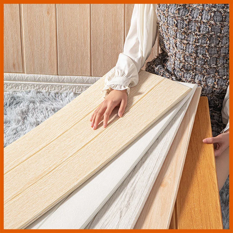 3D Wallpaper Self Adhesive Wood Grain Wall Sticker Kindergarten Christmas Decorations for Home Waterproof Foam Wall Sticker
3D Wallpaper Self Adhesive Wood Grain Wall Sticker Kindergarten Christmas Decorations for Home Waterproof Foam Wall Sticker