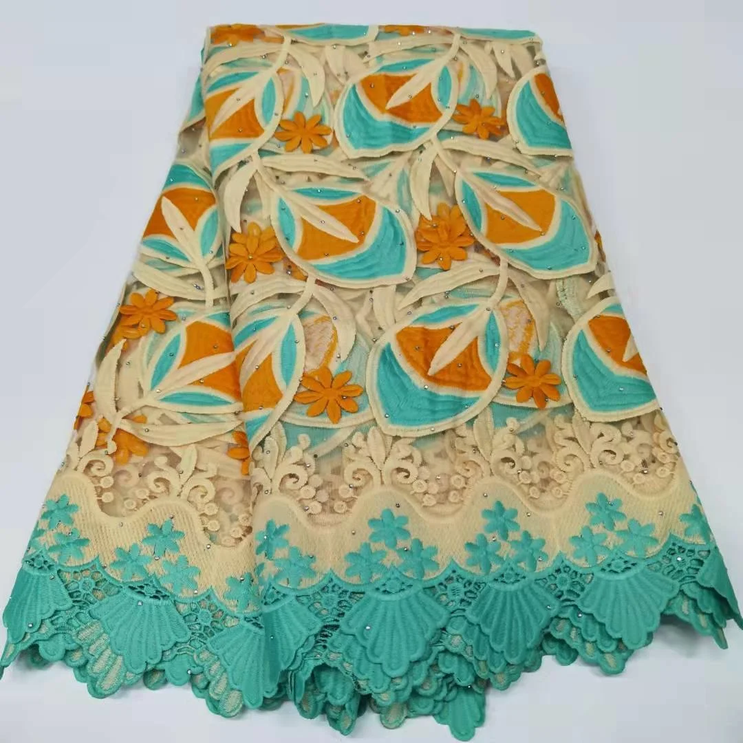 Nigeria Guipure Lace Fabric High Quality Cord African Swiss Voile Lace With Stones Embroidery French Lace Fabric For Sew Clothes
Nigeria Guipure Lace Fabric High Quality Cord African Swiss Voile Lace With Stones Embroidery French Lace Fabric For Sew Clothes
