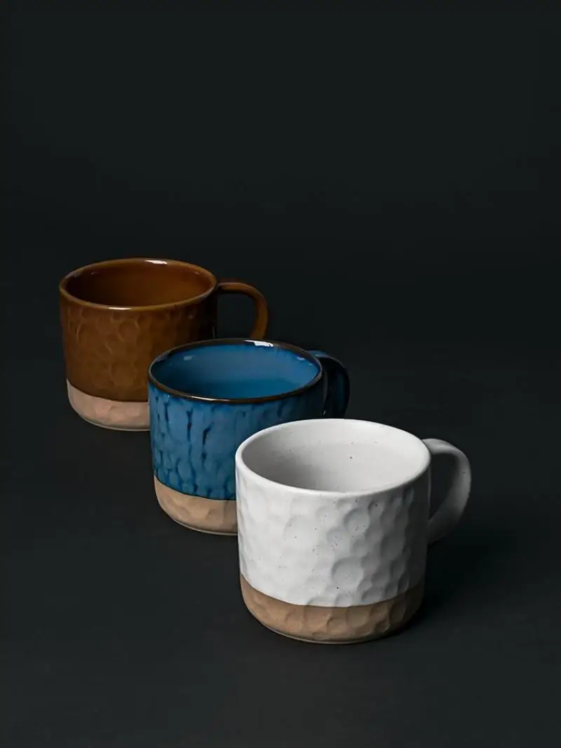 European-Style Antique Coarse Pottery Mug Creative Lovers Ceramic Mugs Simple Home Exquisite Texture Literary Cups Coffee Cup
European-Style Antique Coarse Pottery Mug Creative Lovers Ceramic Mugs Simple Home Exquisite Texture Literary Cups Coffee Cup