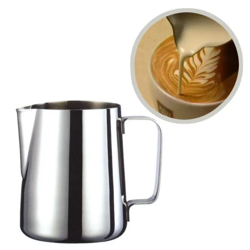 Stainless Steel Milk Frothing Pitcher Espresso Coffee Barista Craft Latte Cappuccino Milk Cream Cup Frothing Jug Pitcher
Stainless Steel Milk Frothing Pitcher Espresso Coffee Barista Craft Latte Cappuccino Milk Cream Cup Frothing Jug Pitcher