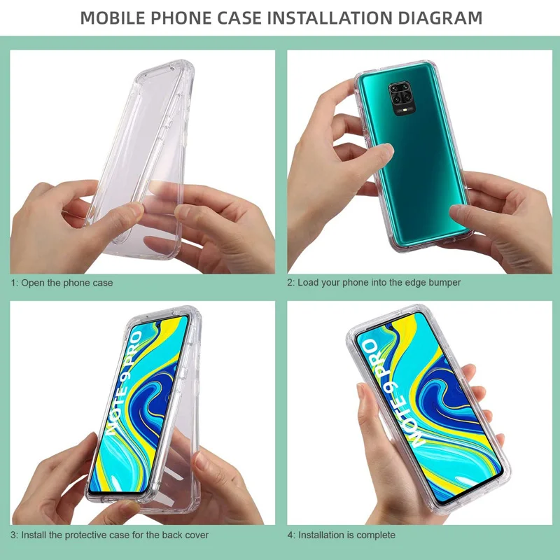 360 полноразмерный чехол для Samsung S10 Plus SM-G975F SM-G973F PC + силиконовый Galaxy Lite SM-G770F S10e G970F