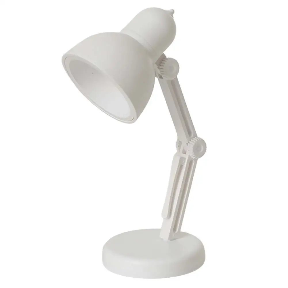 

Светодиодная настольная лампа, регулируемый светильник для чтения с зажимом, с функцией зажима, с питанием от батарейки, Миниатюрный Настол...