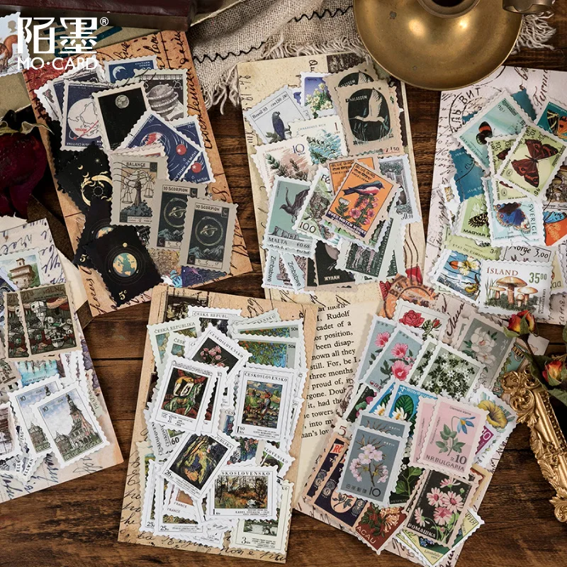 46Sheets/Pack Retro Stamp Art Stickers Album Diary Scrapbooking Label School Office Supplies Stationery n1047
46Sheets/Pack Retro Stamp Art Stickers Album Diary Scrapbooking Label School Office Supplies Stationery n1047