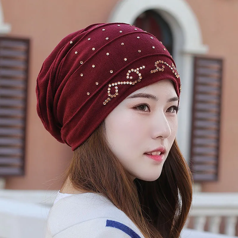 Velvet Lining Pleated Turban Caps Women Stretchy Rhinestone Muslim Hats Lady Hair Loss Cancer Chemo Hat Islamic Head Wrap Cap
Velvet Lining Pleated Turban Caps Women Stretchy Rhinestone Muslim Hats Lady Hair Loss Cancer Chemo Hat Islamic Head Wrap Cap