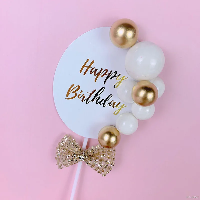 1Pcs Gold White Pearl Letter Love Happy Birthday Cake Topper Wedding Dessert Decoration for Baby Shower Kids Birthday Party Deco
1Pcs Gold White Pearl Letter Love Happy Birthday Cake Topper Wedding Dessert Decoration for Baby Shower Kids Birthday Party Deco