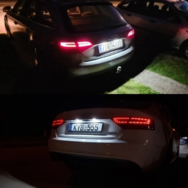 2 шт. автомобисветильник светодиодные лампы 12 В для Audi A1 A4 B8 4D 5D A5 S5 2D A6 S6 |