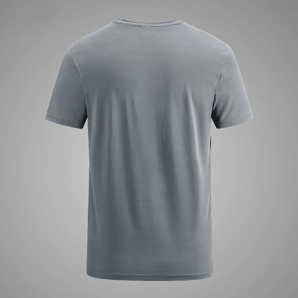 High quality Men's Summer Casual T-shirt Outdoor Plus Size Sport Quick-Dry Breathable Tops Short Sleeve O-Neck 100% Cotton Cloth
High quality Men's Summer Casual T-shirt Outdoor Plus Size Sport Quick-Dry Breathable Tops Short Sleeve O-Neck 100% Cotton Cloth