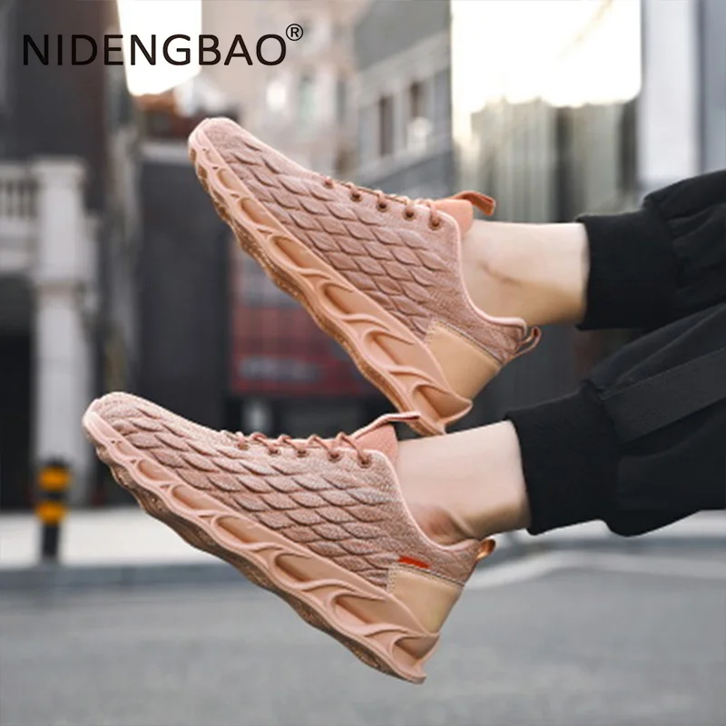 New Blade Running Shoes Breathable Jogging Walking Sports Shoes Spring Light Shock Absorber Breathable Sports Shoes Size 39-44
New Blade Running Shoes Breathable Jogging Walking Sports Shoes Spring Light Shock Absorber Breathable Sports Shoes Size 39-44