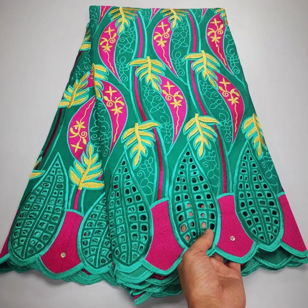 The latest cotton design good quality eyelet cotton lace fabric in swizerland 5yards african swiss voile lace for dress F95313
The latest cotton design good quality eyelet cotton lace fabric in swizerland 5yards african swiss voile lace for dress F95313