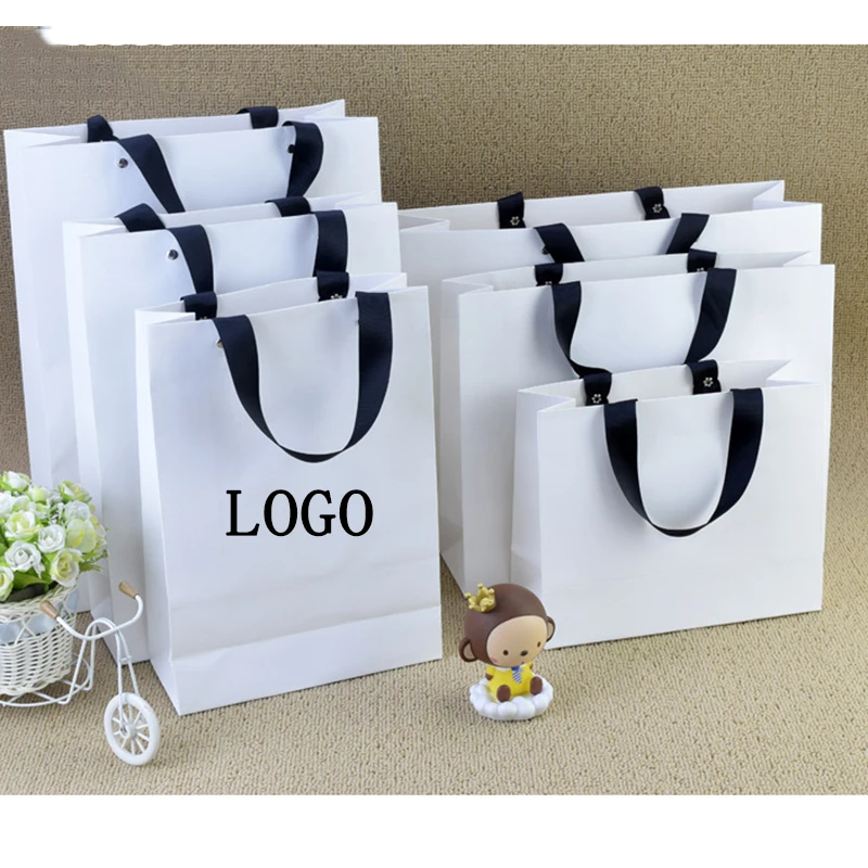 10 Pcs Custom Logo Gift Paper Packing Bag Kraft Packaging Personalization business Shopping Clothes package Bags With Rivet
10 Pcs Custom Logo Gift Paper Packing Bag Kraft Packaging Personalization business Shopping Clothes package Bags With Rivet