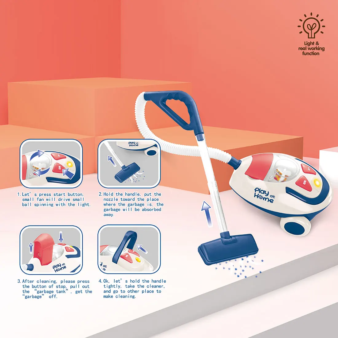 Children Pretend Play Vacuum Cleaner Simulation Electric Small Appliances Toys Educational Toy Kids Birthdaty Gifts
Children Pretend Play Vacuum Cleaner Simulation Electric Small Appliances Toys Educational Toy Kids Birthdaty Gifts