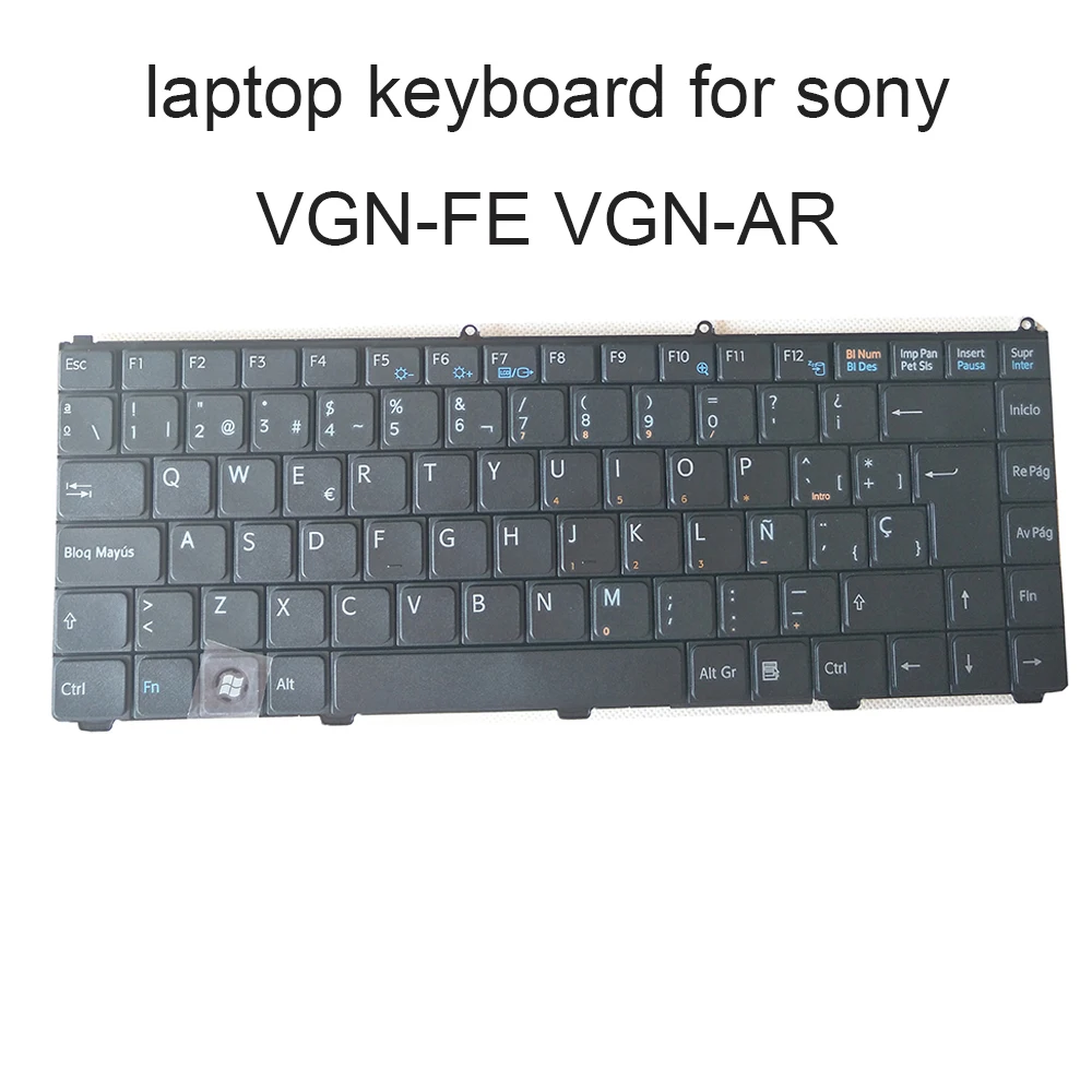 Replacement keyboards VGNFE for Sony VAIO VGNAR VGN AR FE 880 890 SP Spanish ES black Berserk Markdown sale 82R70241 148024621
Replacement keyboards VGNFE for Sony VAIO VGNAR VGN AR FE 880 890 SP Spanish ES black Berserk Markdown sale 82R70241 148024621