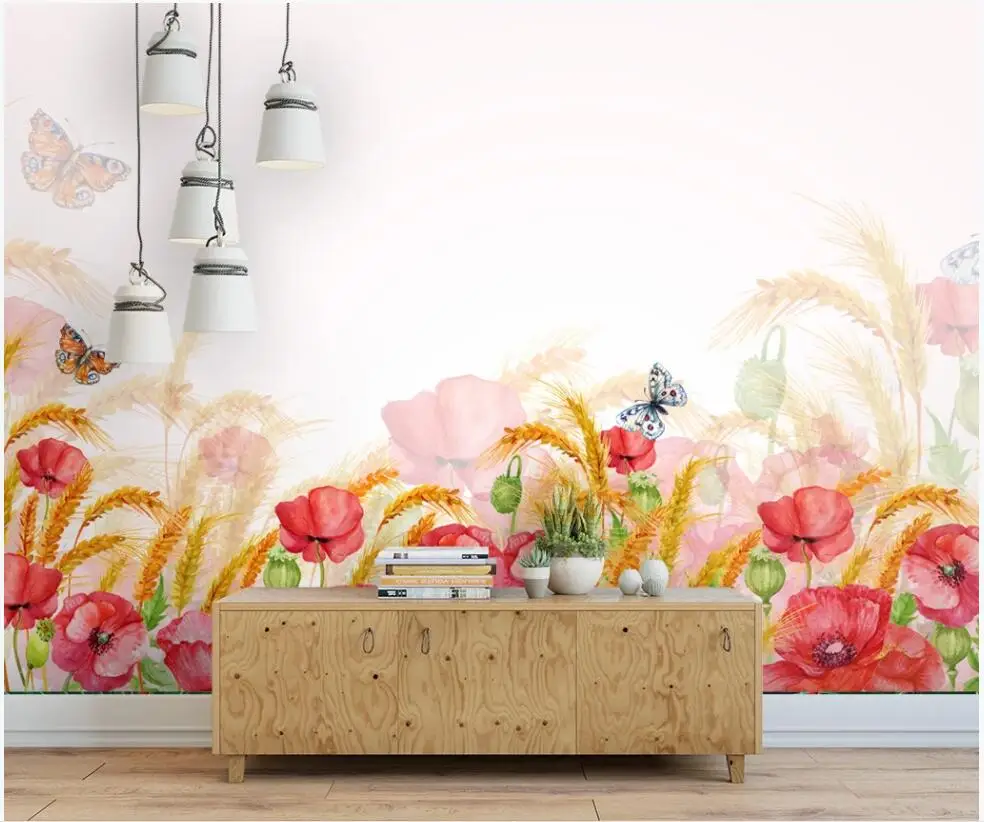 3d фотообои на заказ, настенные акварельные обои ручной росписи, Декор для дома, обои для стен 3 d 
3d фотообои на заказ, настенные акварельные обои ручной росписи, Декор для дома, обои для стен 3 d