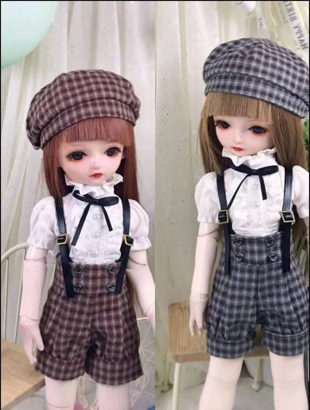 Одежда для куклы BJD 1/3 1/4 1/6 рубашки и брюки и шапки
Одежда для куклы BJD 1/3 1/4 1/6 рубашки и брюки и шапки