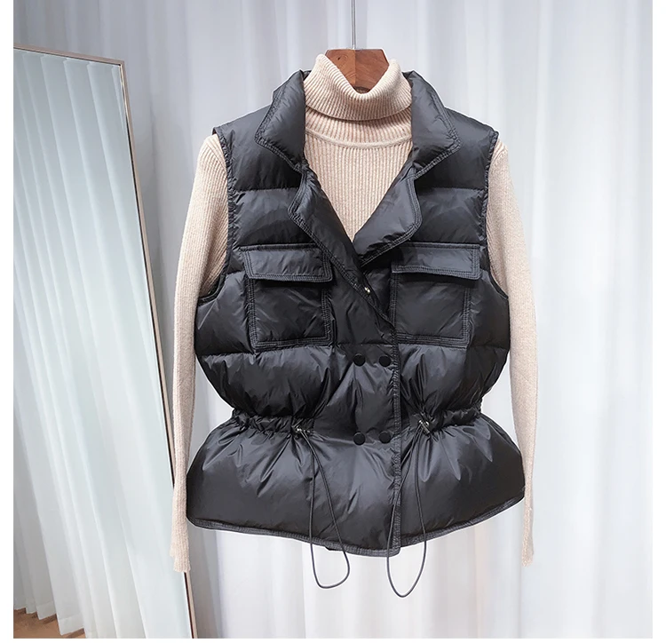 2021 New Ultra Light Down Vest Women Short Vest Windproof Lightweight Warm Waistcoat Female White Duck Down Down Coat Sleeveless
2021 New Ultra Light Down Vest Women Short Vest Windproof Lightweight Warm Waistcoat Female White Duck Down Down Coat Sleeveless