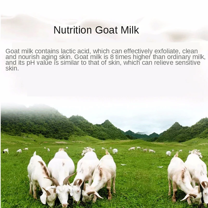 80g Handmade Goat Silk Milk Soap Shrink Face Pores Anti Removal Acne Blackhead Cleaner Whitening Acne For Travel Wash Basis
80g Handmade Goat Silk Milk Soap Shrink Face Pores Anti Removal Acne Blackhead Cleaner Whitening Acne For Travel Wash Basis