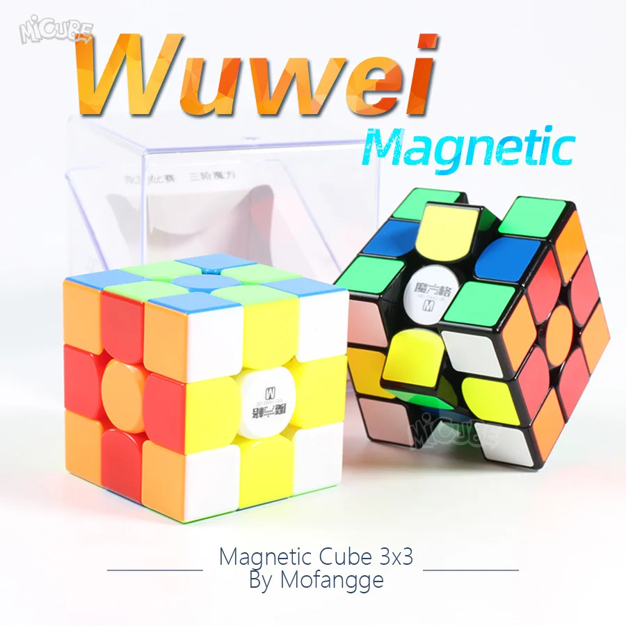 Фото Магнитный куб Magico QiYi MoFangGe WuWei 3x3 магический скоростной - купить