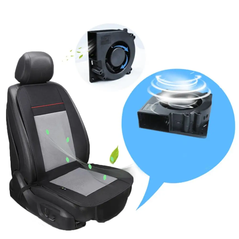 Cooling Car Seat Cushion - Black 12V/24V Automotive Adjustable Temperature Comfortable Cooling Car Seat Cushion Car Accessories
Cooling Car Seat Cushion - Black 12V/24V Automotive Adjustable Temperature Comfortable Cooling Car Seat Cushion Car Accessories