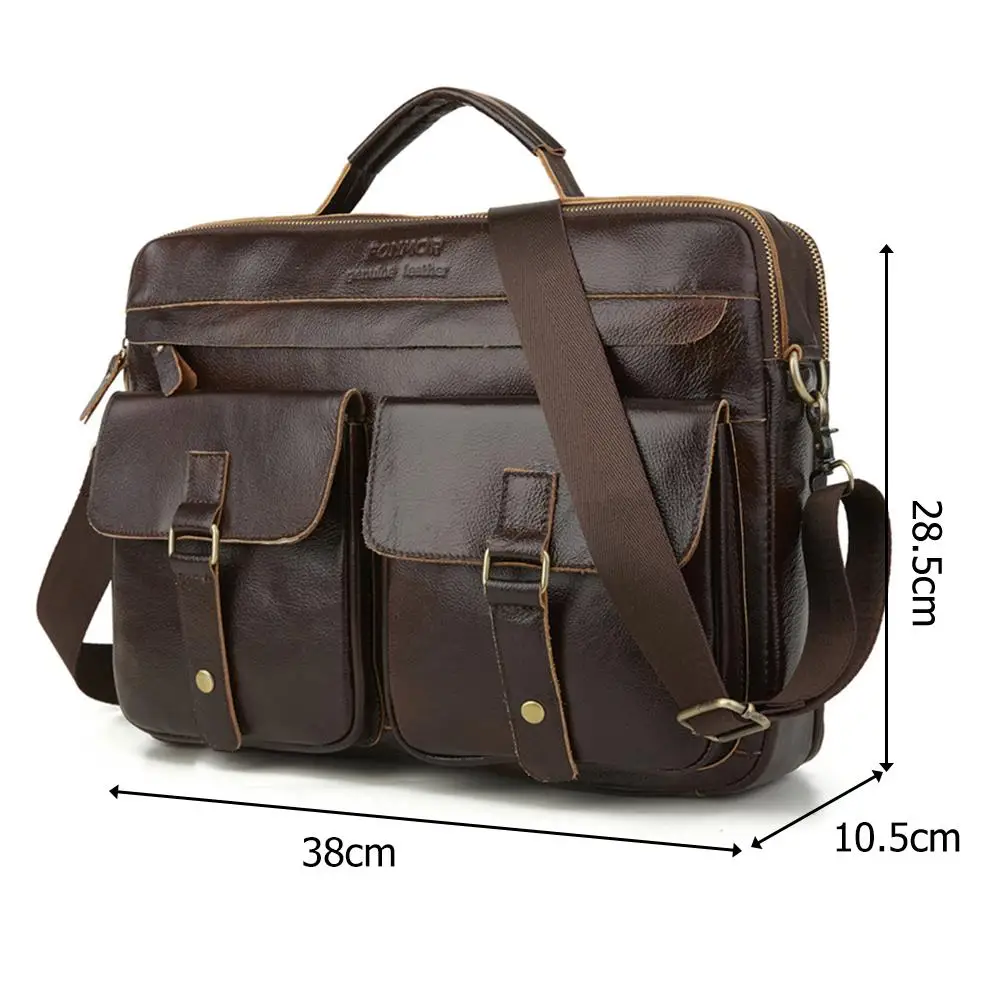 New Fashion Handbags Delicate Design Men Briefcase Bag Business Genuine Leather Shoulder Messenger Bag Office Handbag
New Fashion Handbags Delicate Design Men Briefcase Bag Business Genuine Leather Shoulder Messenger Bag Office Handbag