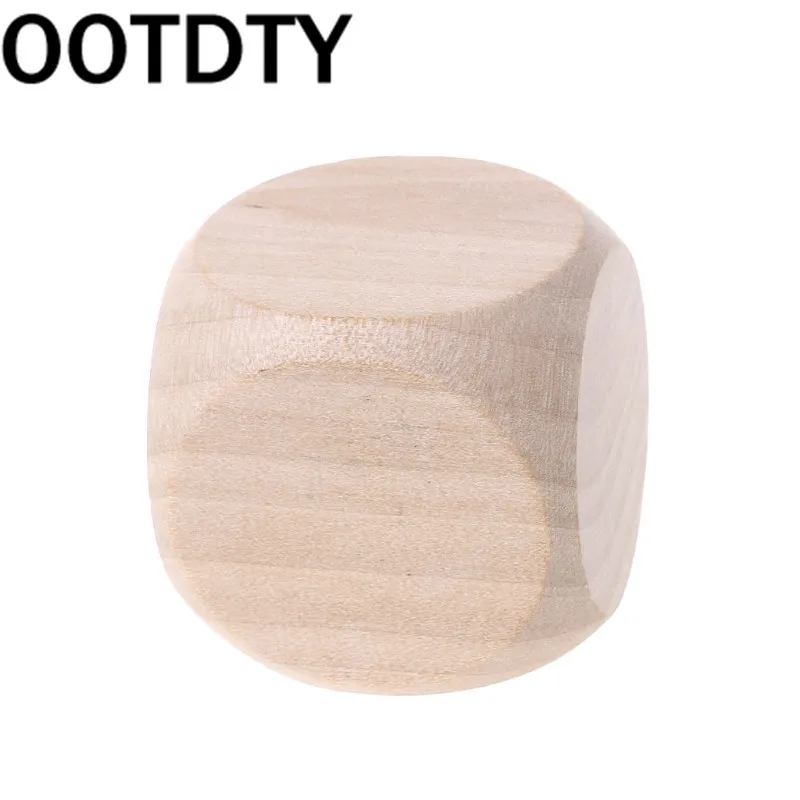 1PC 40mm Blank Wood Dice Kid Toys Printing Engraving Write Painting DIY Family Game
1PC 40mm Blank Wood Dice Kid Toys Printing Engraving Write Painting DIY Family Game
