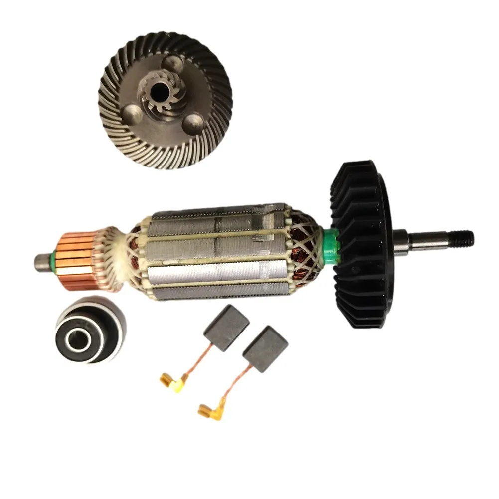 Spiral Bevel Gear Rotor Kit For Angle Grinder 9555NB 9554NB 9557NB 9558NB Grinders With Carbon Brushes
Spiral Bevel Gear Rotor Kit For Angle Grinder 9555NB 9554NB 9557NB 9558NB Grinders With Carbon Brushes
