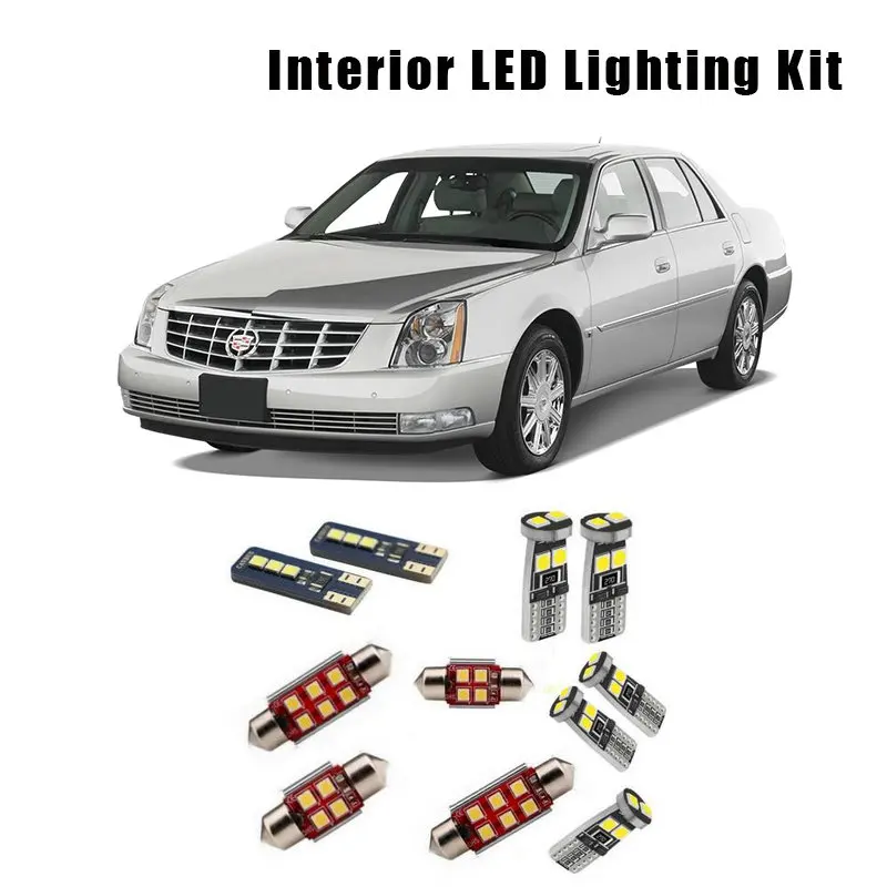 For 2006-2008 2009 2010 2011 Cadillac DTS 14 Bulbs White Canbus Interior LED Car Light Parking Lamp Fit Reading Map Dome Lamp
For 2006-2008 2009 2010 2011 Cadillac DTS 14 Bulbs White Canbus Interior LED Car Light Parking Lamp Fit Reading Map Dome Lamp