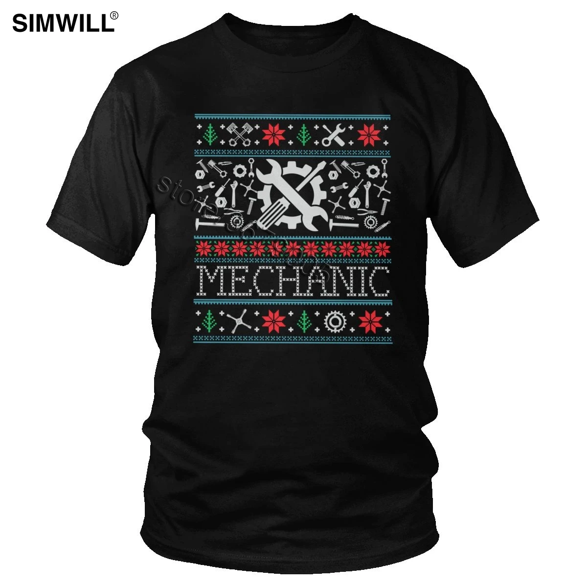 Тренд Смешные механик Рождественский футболка графическая Мужская 100% хлопок футболка для взрослых, тонкие обтягивающие рубашки с круглым ... 
Тренд Смешные механик Рождественский футболка графическая Мужская 100% хлопок футболка для взрослых, тонкие обтягивающие рубашки с круглым ...