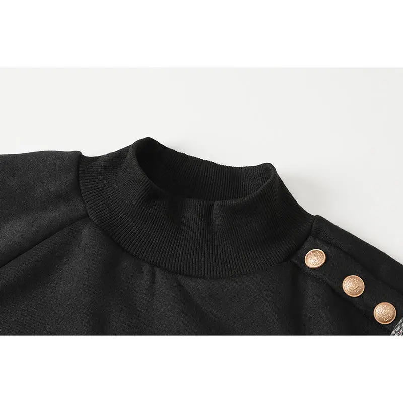 XITAO Knitted Sweatshirt Fashion Women Full Sleeve Drawstring Pullover 2020 Winter Patchwork Minority Loose Sweatshirt ZXR1509
XITAO Knitted Sweatshirt Fashion Women Full Sleeve Drawstring Pullover 2020 Winter Patchwork Minority Loose Sweatshirt ZXR1509