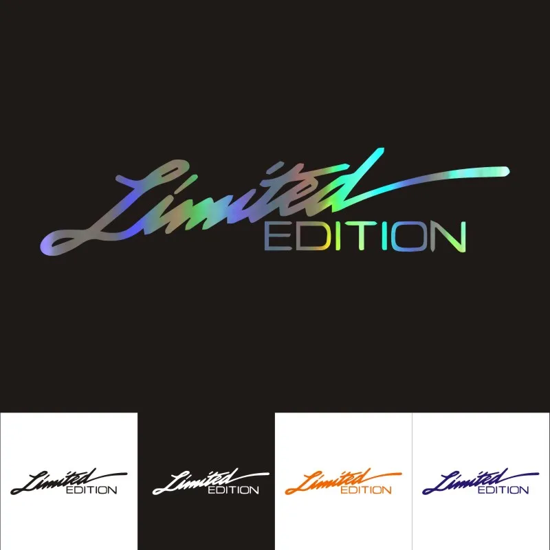 Creativity LIMITED EDITION Car Stickers And Decal Funny Motorcycle Bumper Laptop Window Cover Scratches Accessories PVC16*4cm
Creativity LIMITED EDITION Car Stickers And Decal Funny Motorcycle Bumper Laptop Window Cover Scratches Accessories PVC16*4cm