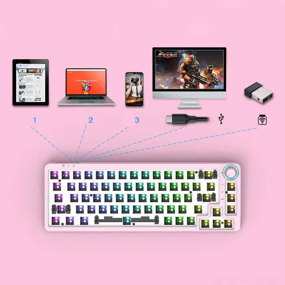TM680 Популярная Игровая механическая клавиатура в комплекте, Беспроводная Bluetooth RGB клавиатура с подсветкой, геймерская клавиатура, совместим...
TM680 Популярная Игровая механическая клавиатура в комплекте, Беспроводная Bluetooth RGB клавиатура с подсветкой, геймерская клавиатура, совместим...