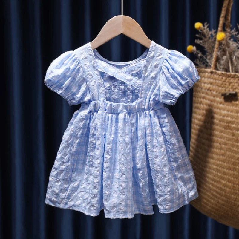 Children'S Summer Dress 2021 New Net Red Girl Foreign Style Summer Princess Skirt Thin Section Baby Korean Version
Children'S Summer Dress 2021 New Net Red Girl Foreign Style Summer Princess Skirt Thin Section Baby Korean Version