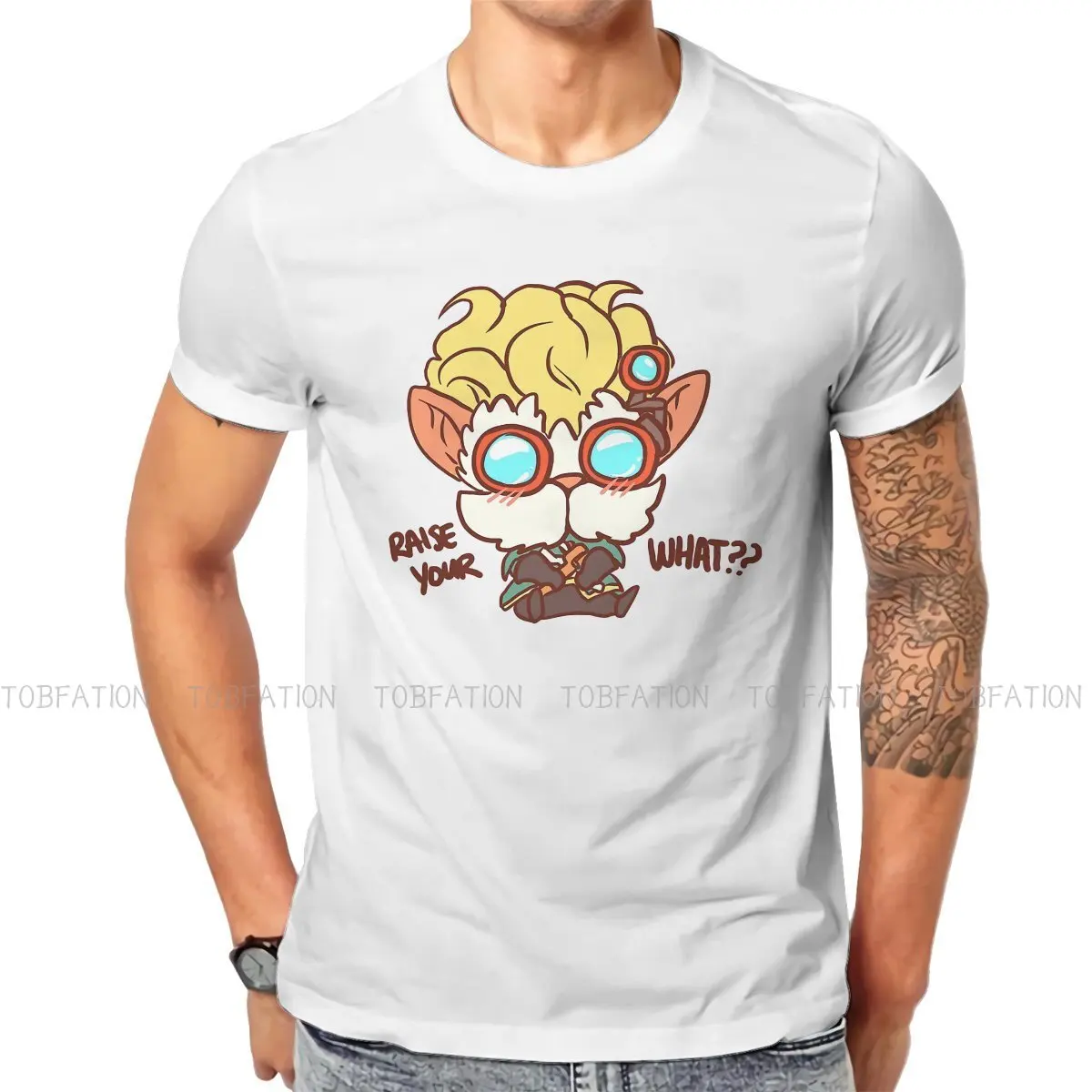 Футболка Heimerdinger Arcane League of Legends, Винтажная футболка в стиле панк с большим круглым вырезом, Лидер продаж, мужские топы в стиле Харадзюку
Футболка Heimerdinger Arcane League of Legends, Винтажная футболка в стиле панк с большим круглым вырезом, Лидер продаж, мужские топы в стиле Харадзюку