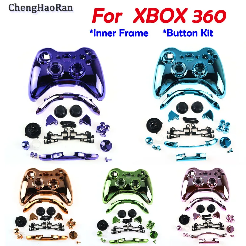 Suitable for XBOX360 Handle Electrogold-plated Hyper Color Case with full set of accessories xbox360DIY Handle Shell
Suitable for XBOX360 Handle Electrogold-plated Hyper Color Case with full set of accessories xbox360DIY Handle Shell