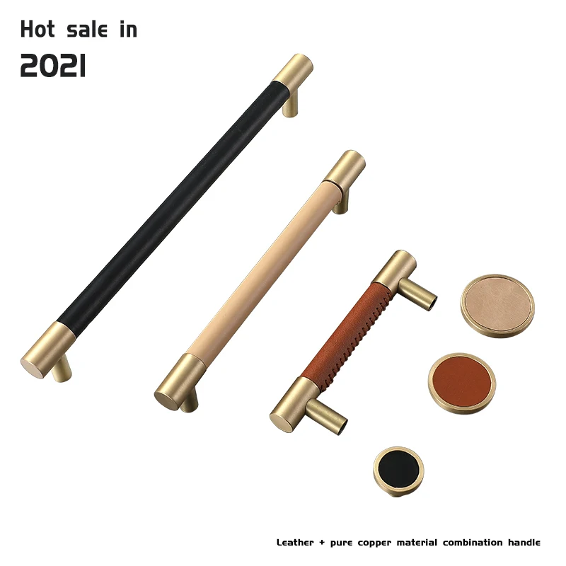 Cow Leather+brass natural Handles Drawer Cabinet Knobs Kitchen Door Handle Cupboard Wardrobe Pull Handles Furniture Fittings
Cow Leather+brass natural Handles Drawer Cabinet Knobs Kitchen Door Handle Cupboard Wardrobe Pull Handles Furniture Fittings