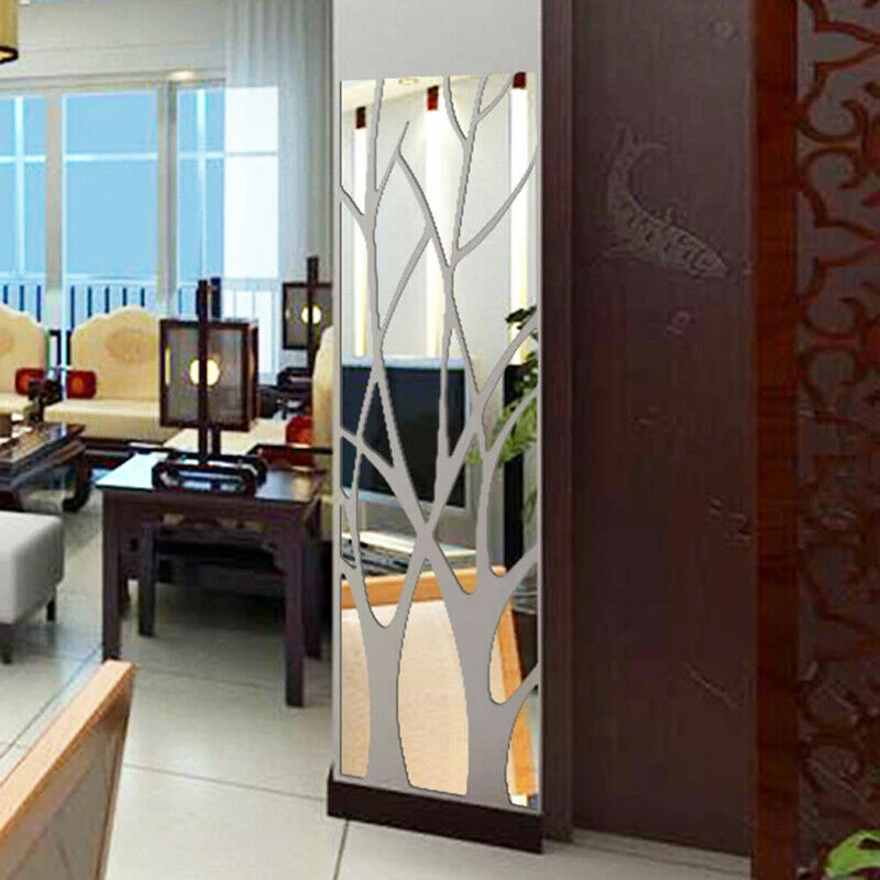 3D Acrylic Tree Mirror Wall Sticker Removable DIY Art Decal Home Decor Mural 100X28CM
3D Acrylic Tree Mirror Wall Sticker Removable DIY Art Decal Home Decor Mural 100X28CM