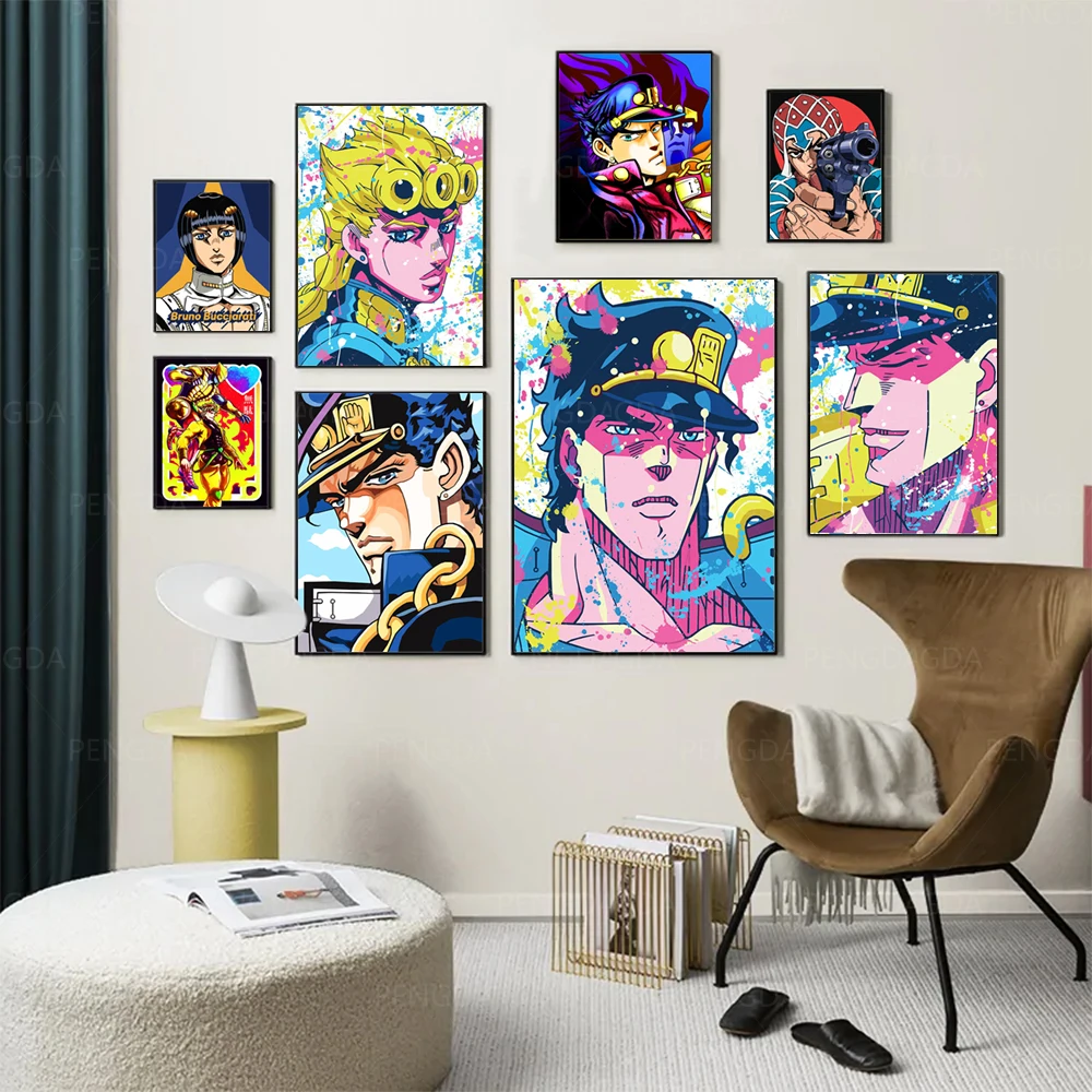 Home Decoration Canvas Painting Japanese Wall Art Animation Poster Modular Pictures No Frame Character For Bedside Background
Home Decoration Canvas Painting Japanese Wall Art Animation Poster Modular Pictures No Frame Character For Bedside Background