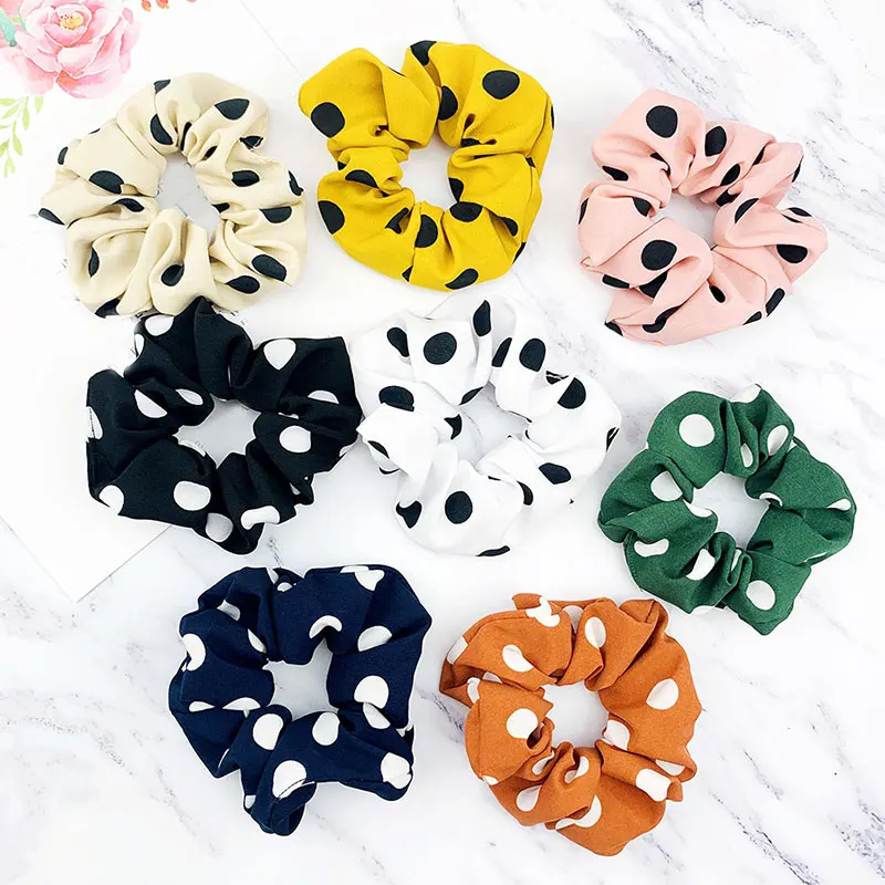 Polka Dot Design Scrunchie Ponytail Simplicity Hair Ties Elastic Hairband Vintage Sweet Hair Accessories Summer Thin Hair Ring
Polka Dot Design Scrunchie Ponytail Simplicity Hair Ties Elastic Hairband Vintage Sweet Hair Accessories Summer Thin Hair Ring