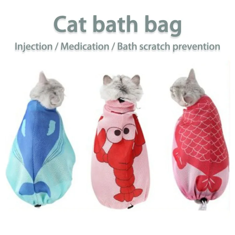 Cat Grooming Bag Bathing Shower Mesh Bag Adjustable Multifunctional Breathable Polyester Anti-Bite Anti-Scratch
Cat Grooming Bag Bathing Shower Mesh Bag Adjustable Multifunctional Breathable Polyester Anti-Bite Anti-Scratch