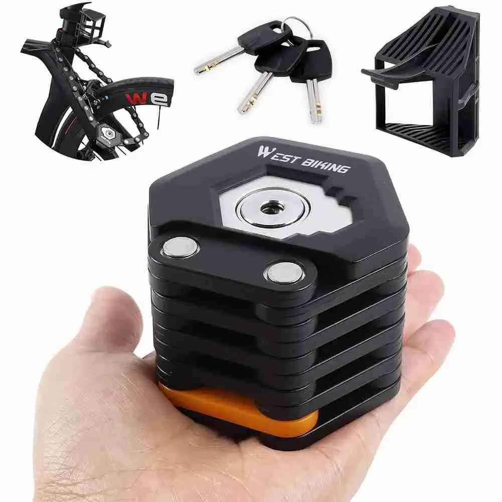 Bicycle Folding Chain Lock Anti-theft Portable Mountain Bike Electric Bike Motorcycle Compact Folding Chain Lock
Bicycle Folding Chain Lock Anti-theft Portable Mountain Bike Electric Bike Motorcycle Compact Folding Chain Lock