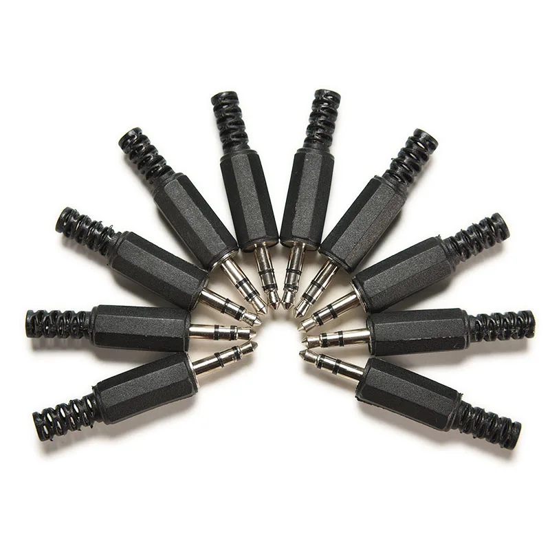 10Pcs/lot Black Plastic Housing 3.5mm Audio Male Plug Headphone Connector Discount 70 Drop Shipping
10Pcs/lot Black Plastic Housing 3.5mm Audio Male Plug Headphone Connector Discount 70 Drop Shipping