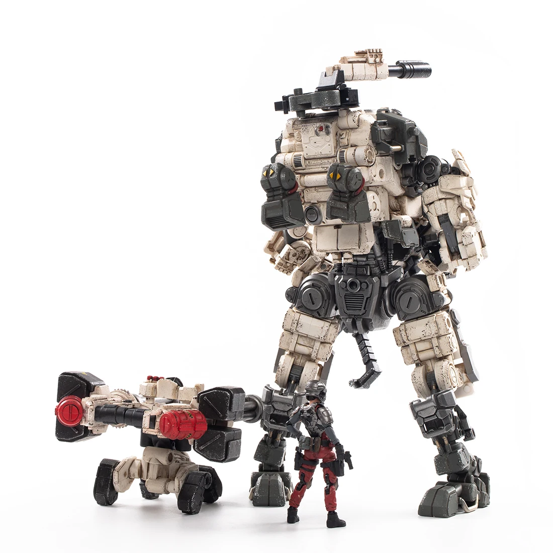 JOYTOY 1/25 Hand Painted Movable Attack Mecha Soldier Action Figure Model Collectible Toy Men Birthday Gifts - White 
JOYTOY 1/25 Hand Painted Movable Attack Mecha Soldier Action Figure Model Collectible Toy Men Birthday Gifts - White