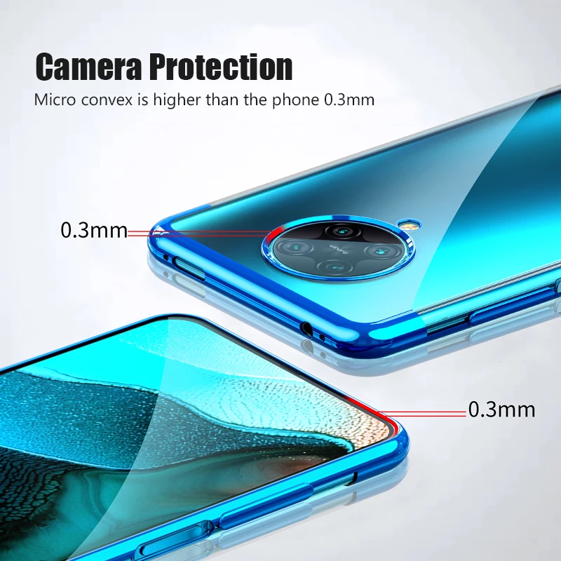 Xiaomi Pocophone F2 Pro Case Transparent Plating Soft Silicone Back Cover For Xiaomi Pocophone F2 M2 X2 M3 X3 NFC Pro Phone Case
Xiaomi Pocophone F2 Pro Case Transparent Plating Soft Silicone Back Cover For Xiaomi Pocophone F2 M2 X2 M3 X3 NFC Pro Phone Case