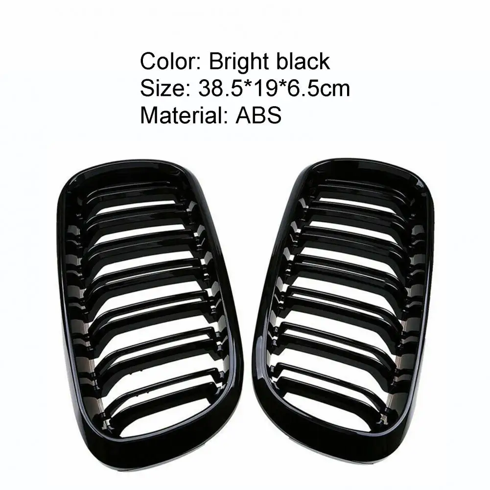1Pair Glossy Black Car Front Kidney Grilles 51137261356 51137203650 51137261355 for BMW 5 Series F10 F18 2010-2015
1Pair Glossy Black Car Front Kidney Grilles 51137261356 51137203650 51137261355 for BMW 5 Series F10 F18 2010-2015