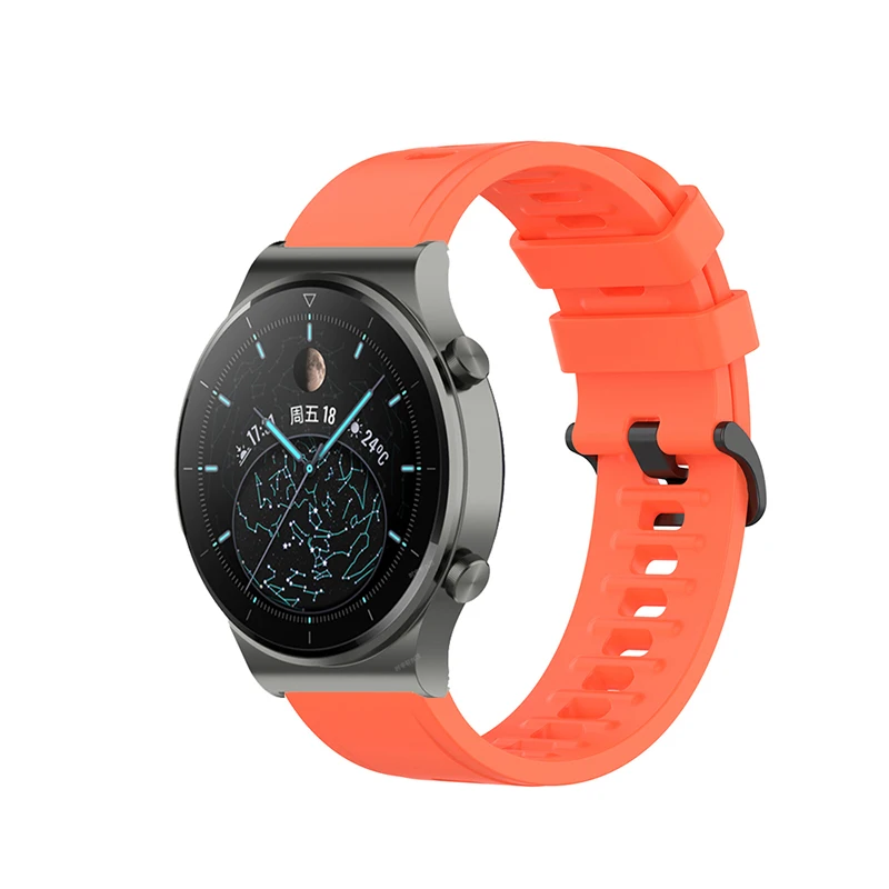 For Huawei Watch GT 2 Pro Strap 22mm Sport Replace Silicone Watchband For Huawei Watch 3/3 Pro/GT 2E/2 46mm/Honor Magic Bracelet
For Huawei Watch GT 2 Pro Strap 22mm Sport Replace Silicone Watchband For Huawei Watch 3/3 Pro/GT 2E/2 46mm/Honor Magic Bracelet