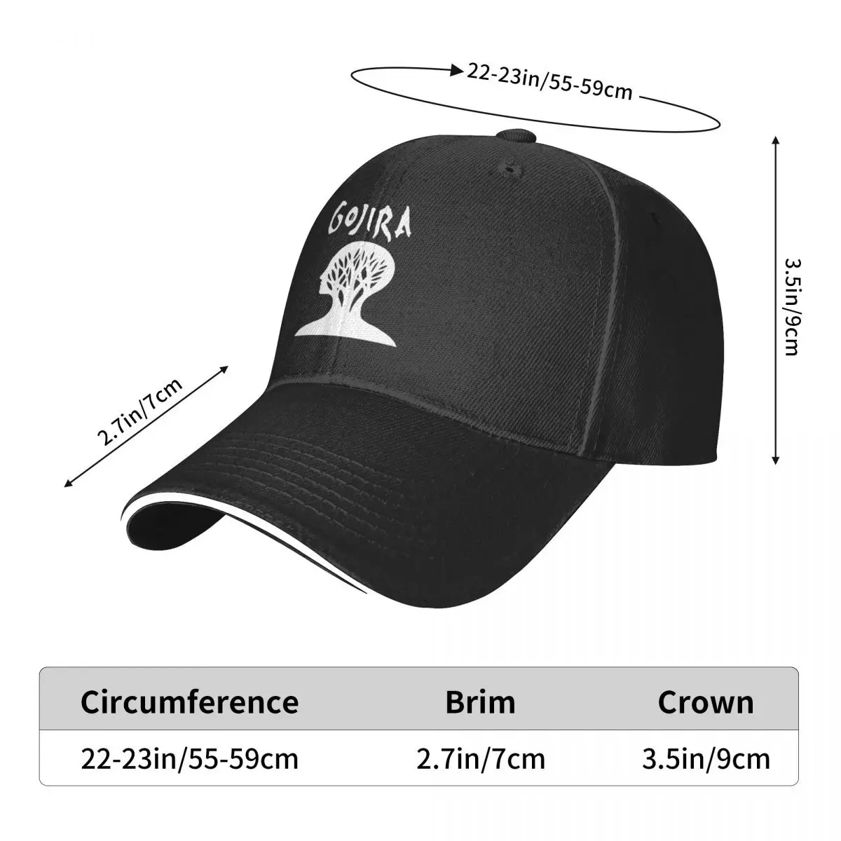 Gojira L Enfant Sauvag Baseball Hat Unisex Adjustable Baseball Caps Hats Valve for Men and Women
Gojira L Enfant Sauvag Baseball Hat Unisex Adjustable Baseball Caps Hats Valve for Men and Women