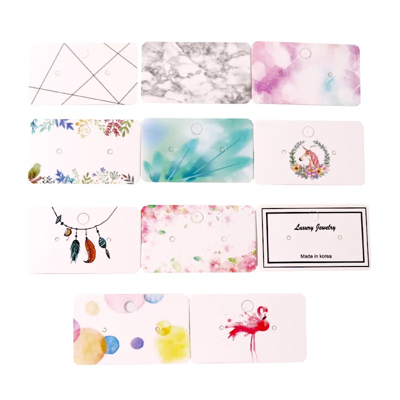 100pcs/lot 3x5cm Colorful Earring Cards Jewelry Ear Stud Paper Cards for Jewelry Packaging Display Vintage Classic Hang Tags
100pcs/lot 3x5cm Colorful Earring Cards Jewelry Ear Stud Paper Cards for Jewelry Packaging Display Vintage Classic Hang Tags