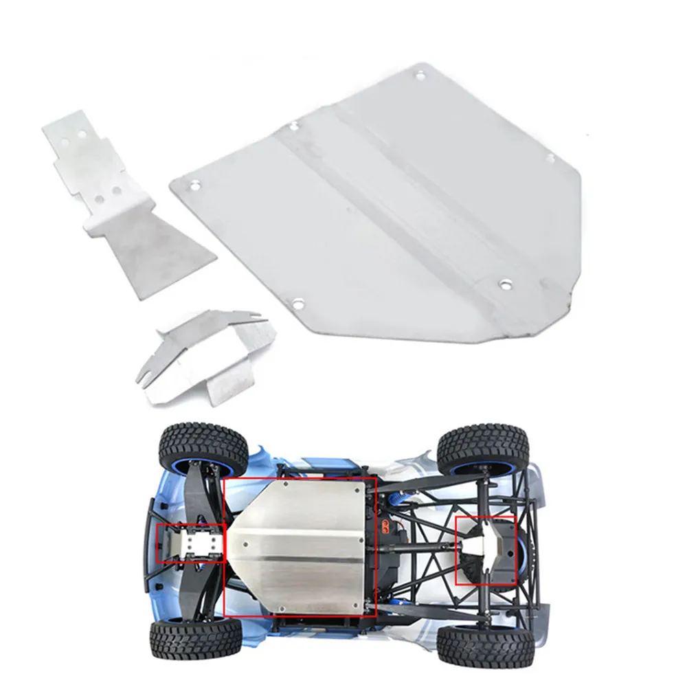 Chassis Armored Anti-collision Stainless Steel Guard Armored for Ford LOSI 1/10 REY V2
Chassis Armored Anti-collision Stainless Steel Guard Armored for Ford LOSI 1/10 REY V2