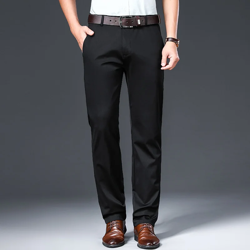 New Design Casual Men pants Cotton Slim Pant Straight Trousers Fashion Business Solid Black Pants Men 28-42 Work Long Trousers
New Design Casual Men pants Cotton Slim Pant Straight Trousers Fashion Business Solid Black Pants Men 28-42 Work Long Trousers