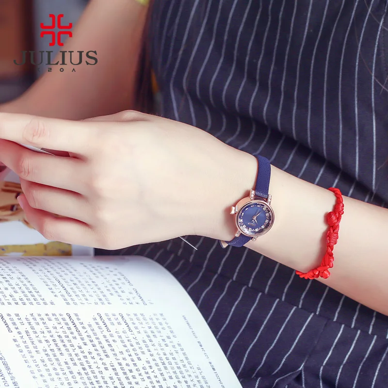 Julius Women's Watch Leather Fashion Dress Ladies Wrist Female Clock Japan Quartz Shell Rhinestone Birthday Girl Christmas Gift
Julius Women's Watch Leather Fashion Dress Ladies Wrist Female Clock Japan Quartz Shell Rhinestone Birthday Girl Christmas Gift