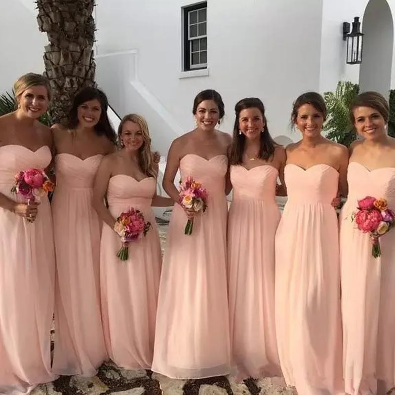 Long Bridesmaid Dresses Sexy Party Dresses pink Chiffon Long Maid of Honor Dress Plus Size Backless Party Gowns Ruffle
Long Bridesmaid Dresses Sexy Party Dresses pink Chiffon Long Maid of Honor Dress Plus Size Backless Party Gowns Ruffle